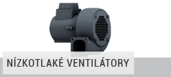 Nízkotlakové ventilátory Elektror